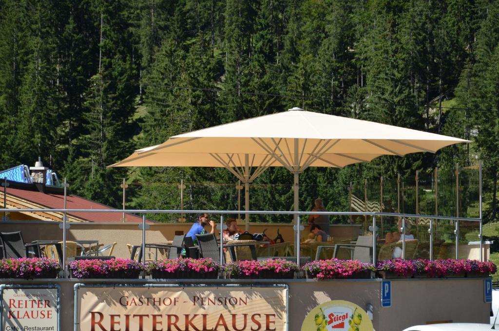 Gasthaus-Pension Reiterklause Leutasch Kültér fotó