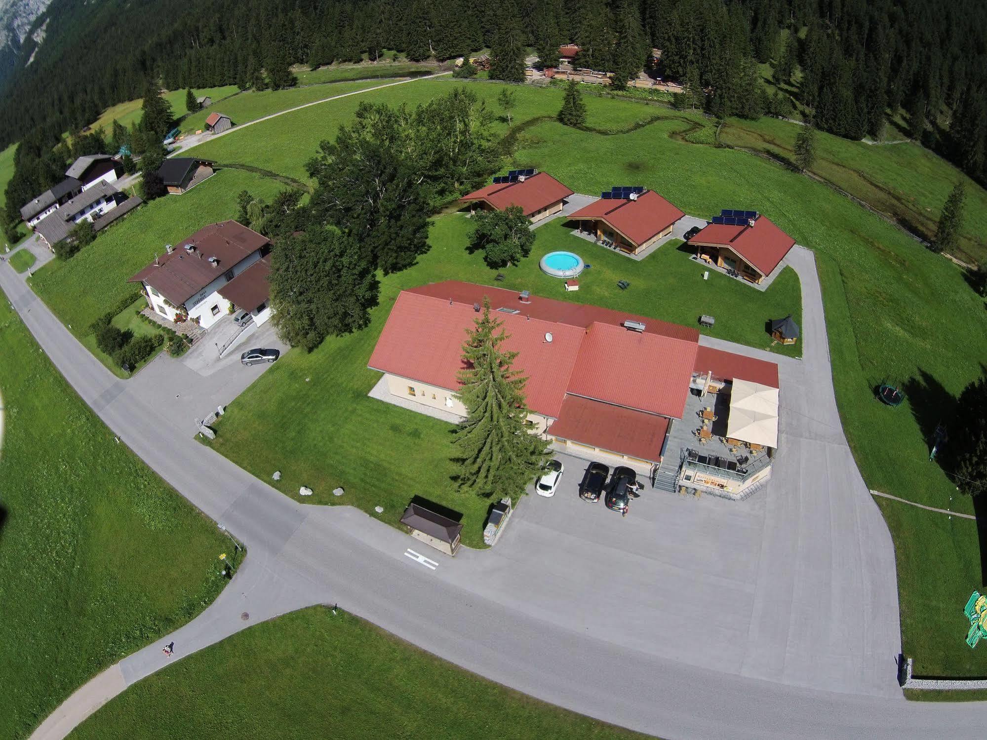 Gasthaus-Pension Reiterklause Leutasch Kültér fotó